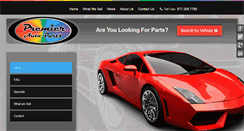 Desktop Screenshot of premierautopartsfl.com